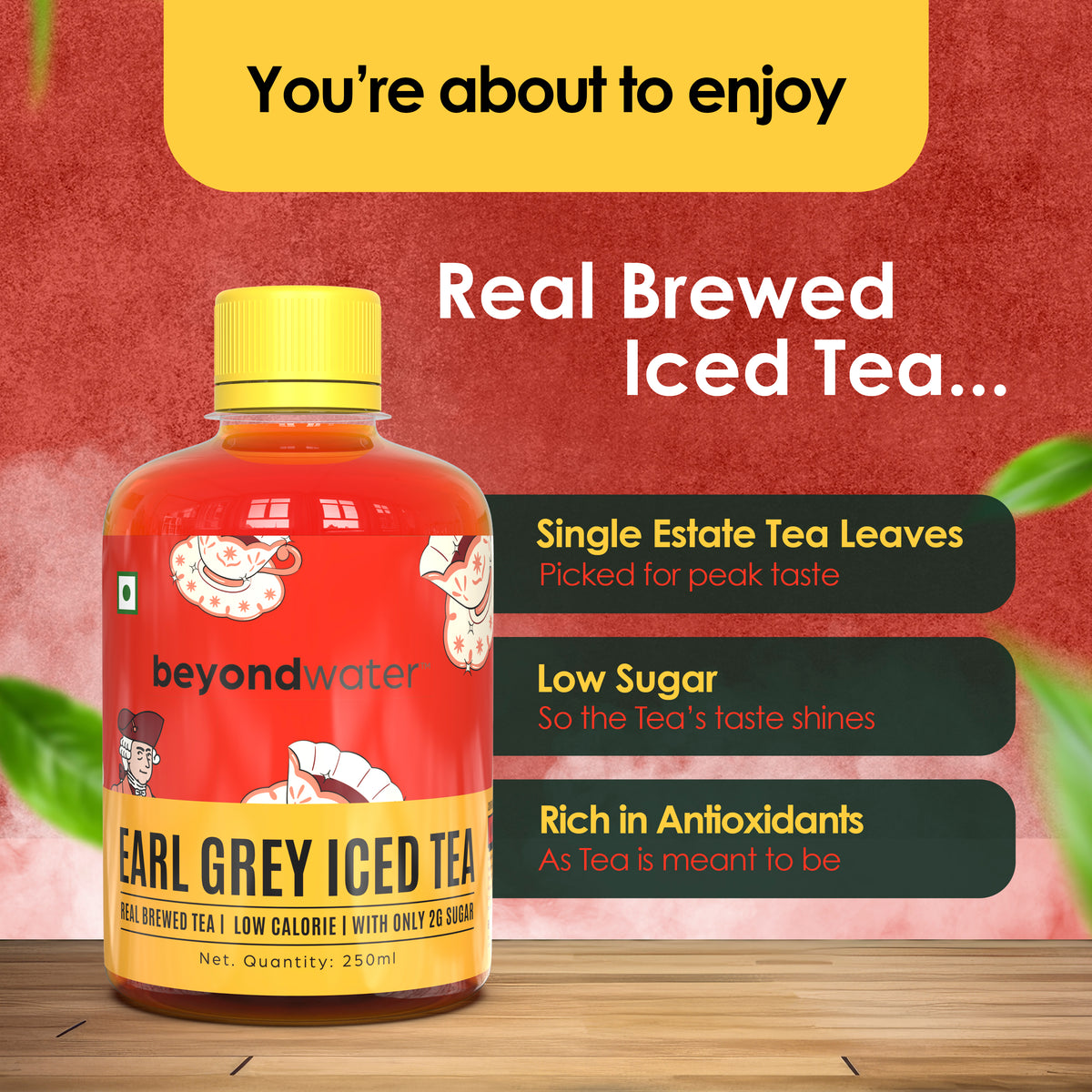 Earl Grey Iced Tea (250 ml X 6 pack)