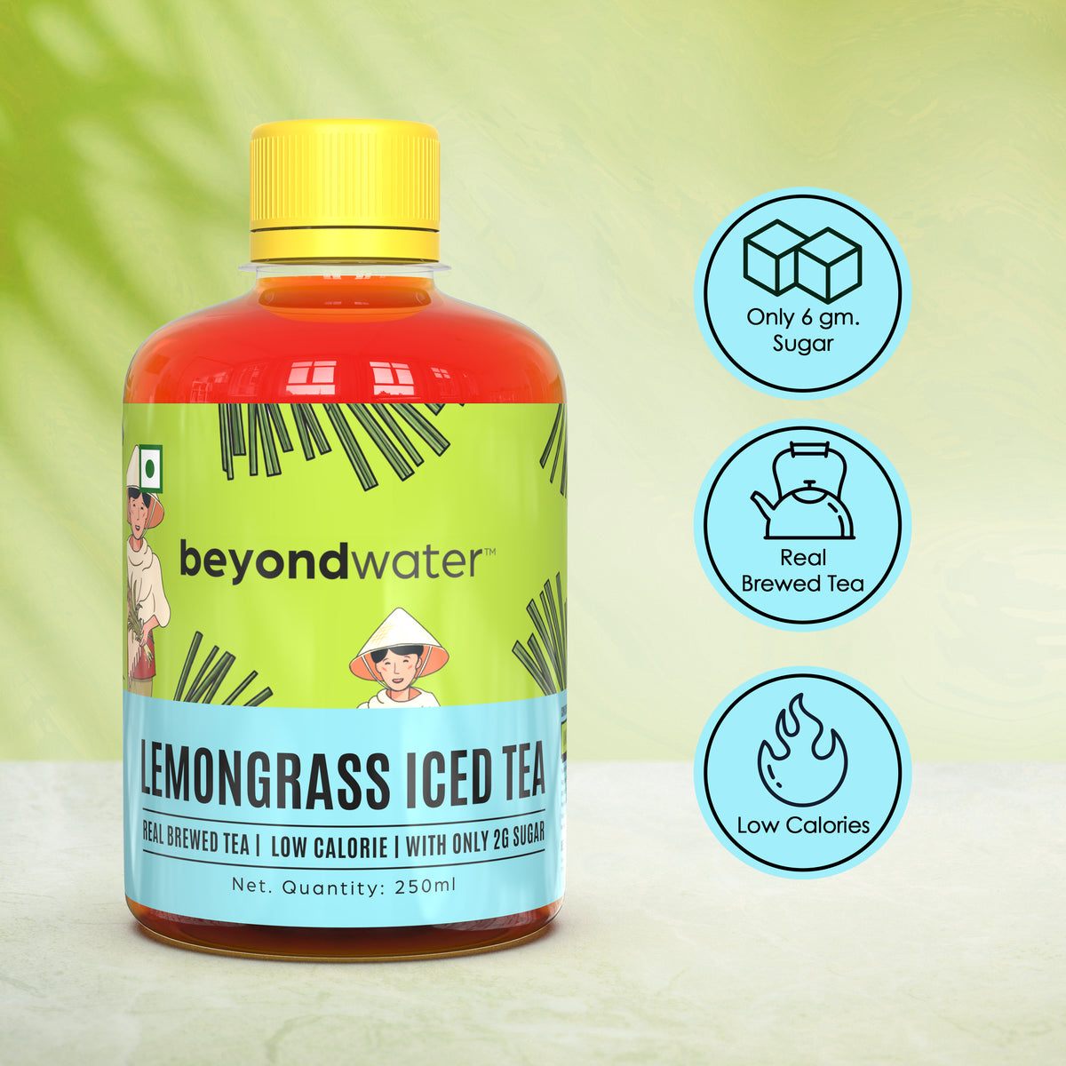 Lemon Grass Iced Tea (250 ml X 6 pack)