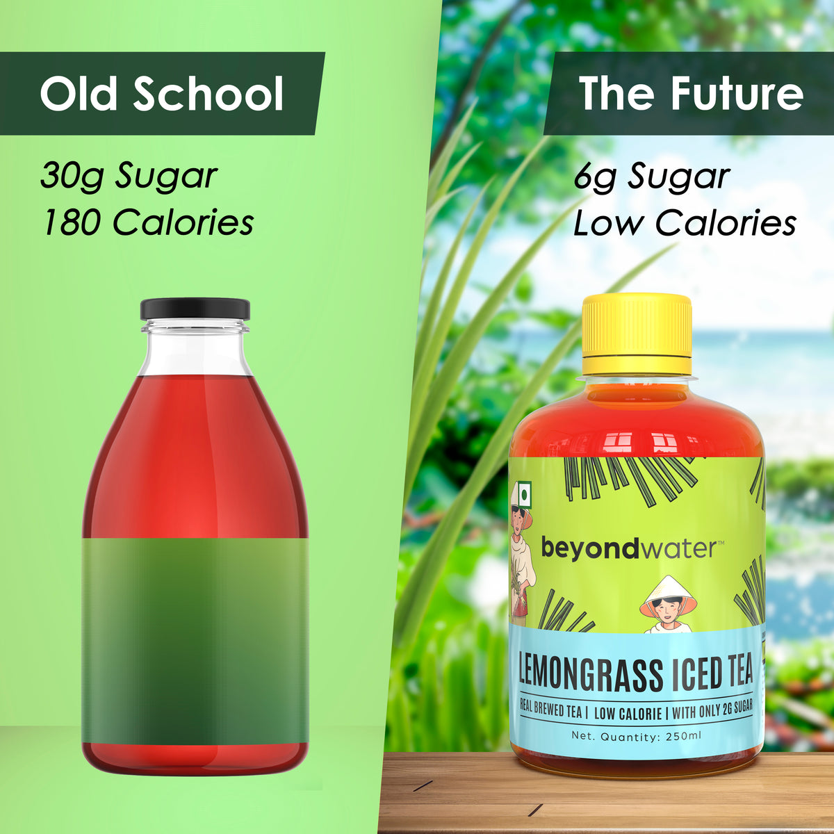 Lemon Grass Iced Tea (250 ml X 6 pack)