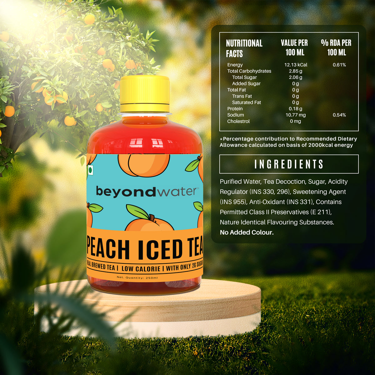 Peach Iced Tea (250 ml X 6 pack)