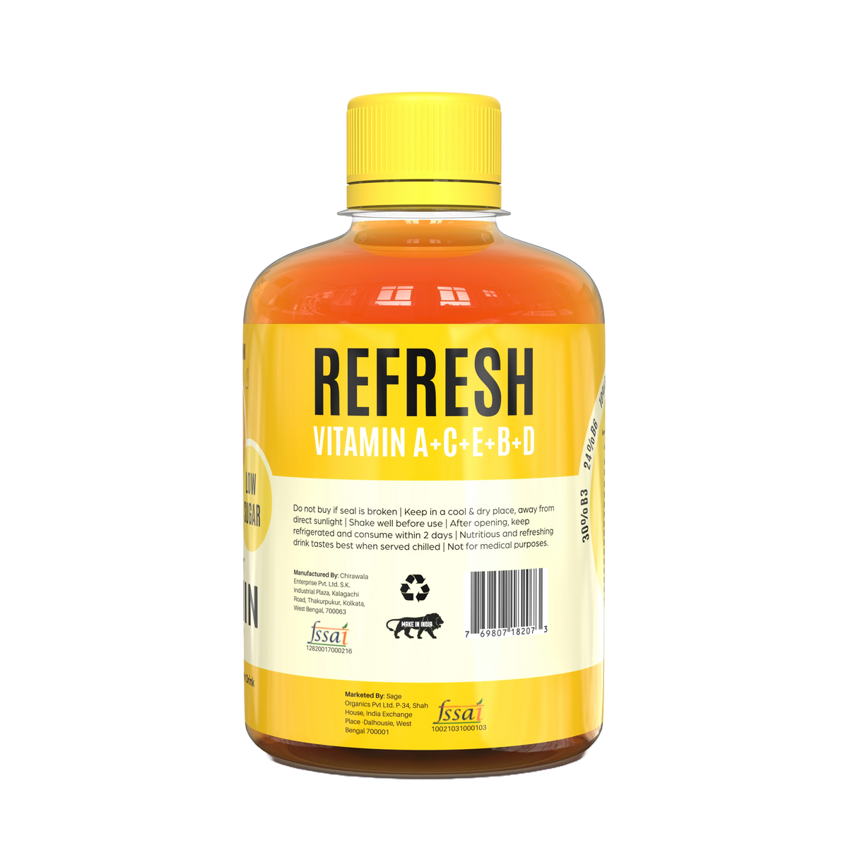 Orange Vitamin Drink (250 ml X 6 pack)