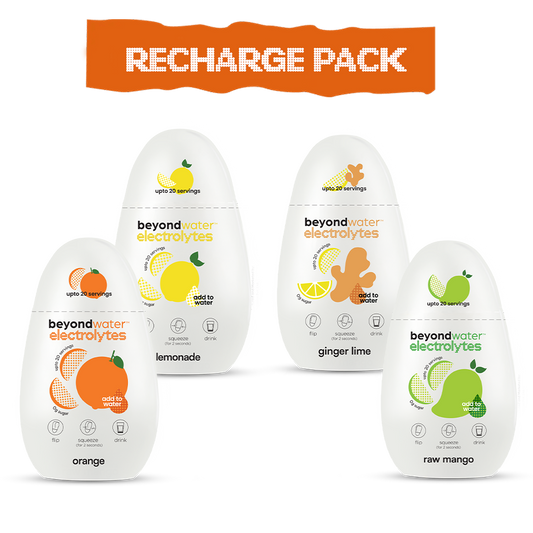 Recharge Pack of 4 - Hangover Cure.