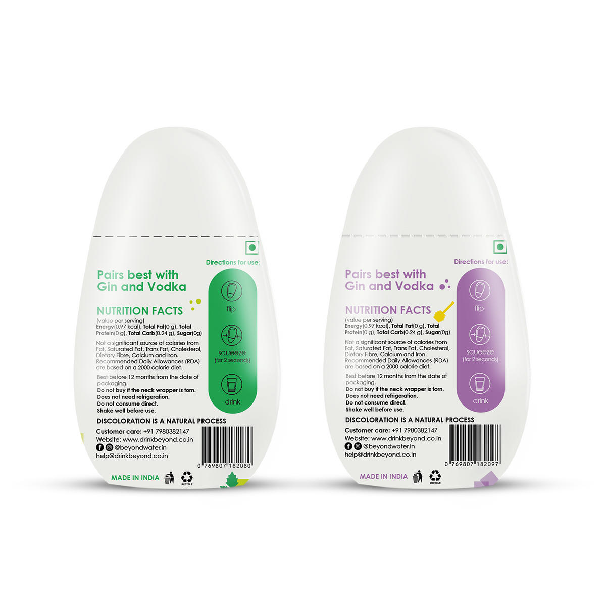 Cucumber Mint & Lavender Honey - Cocktail Pack of 2 (CRED)