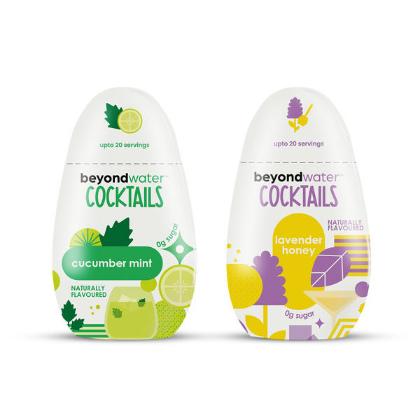 Cucumber Mint & Lavender Honey - Cocktail Pack of 2 (CRED)